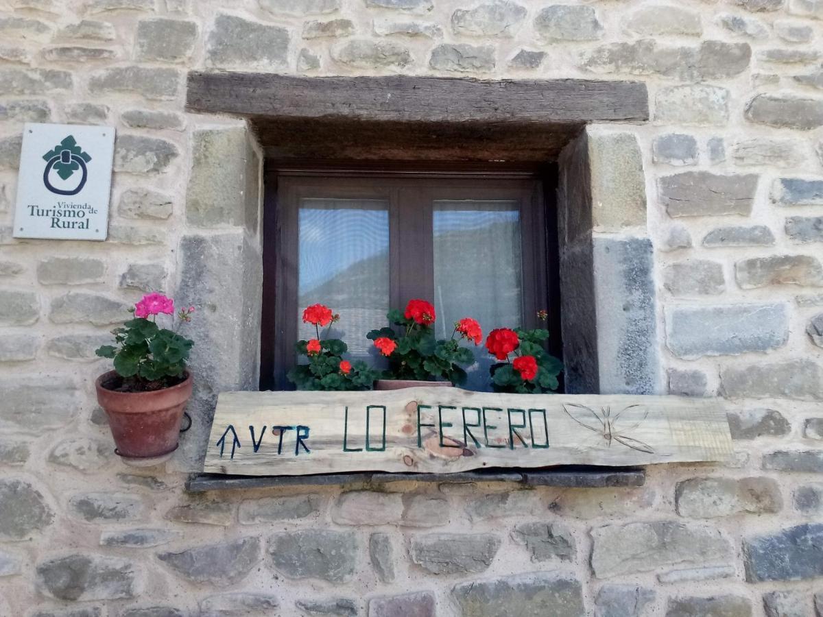 Casa Rural Lo Ferrero Guest House Belsué Exterior foto